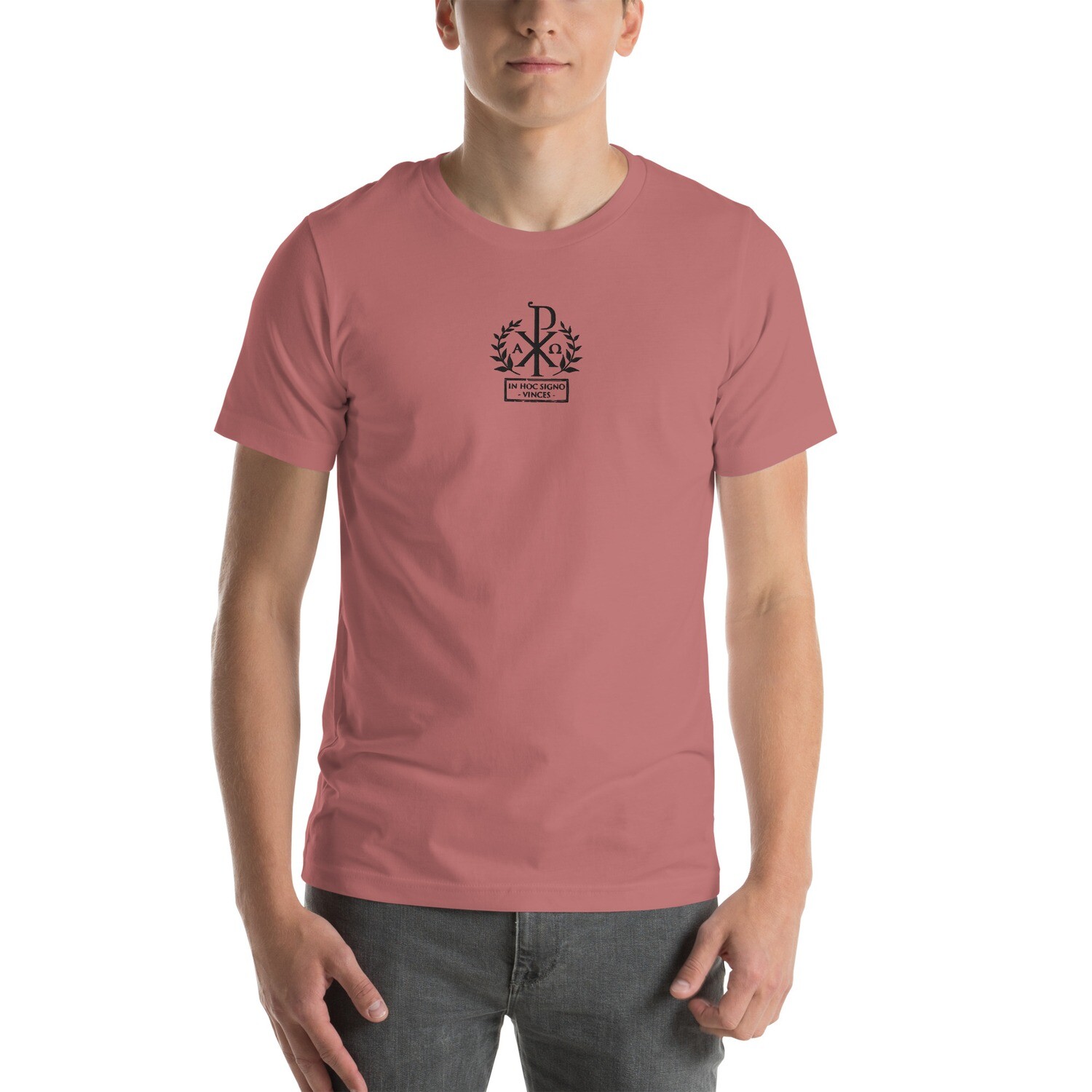Tee - Unisex - In Hoc Signo Vinces - Embroidery