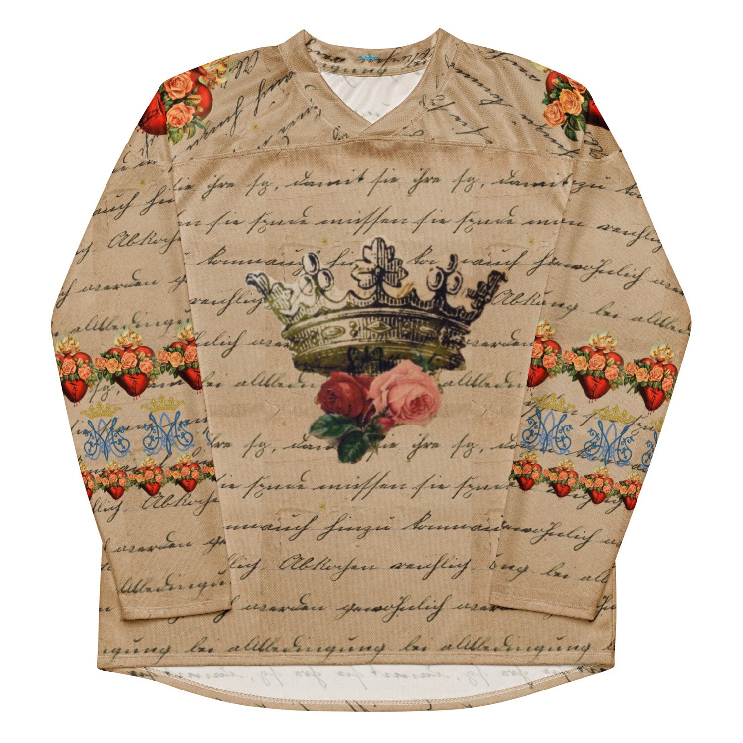 Hockey Fan Jersey - Team Maria - Love Letters Nostalgia Print