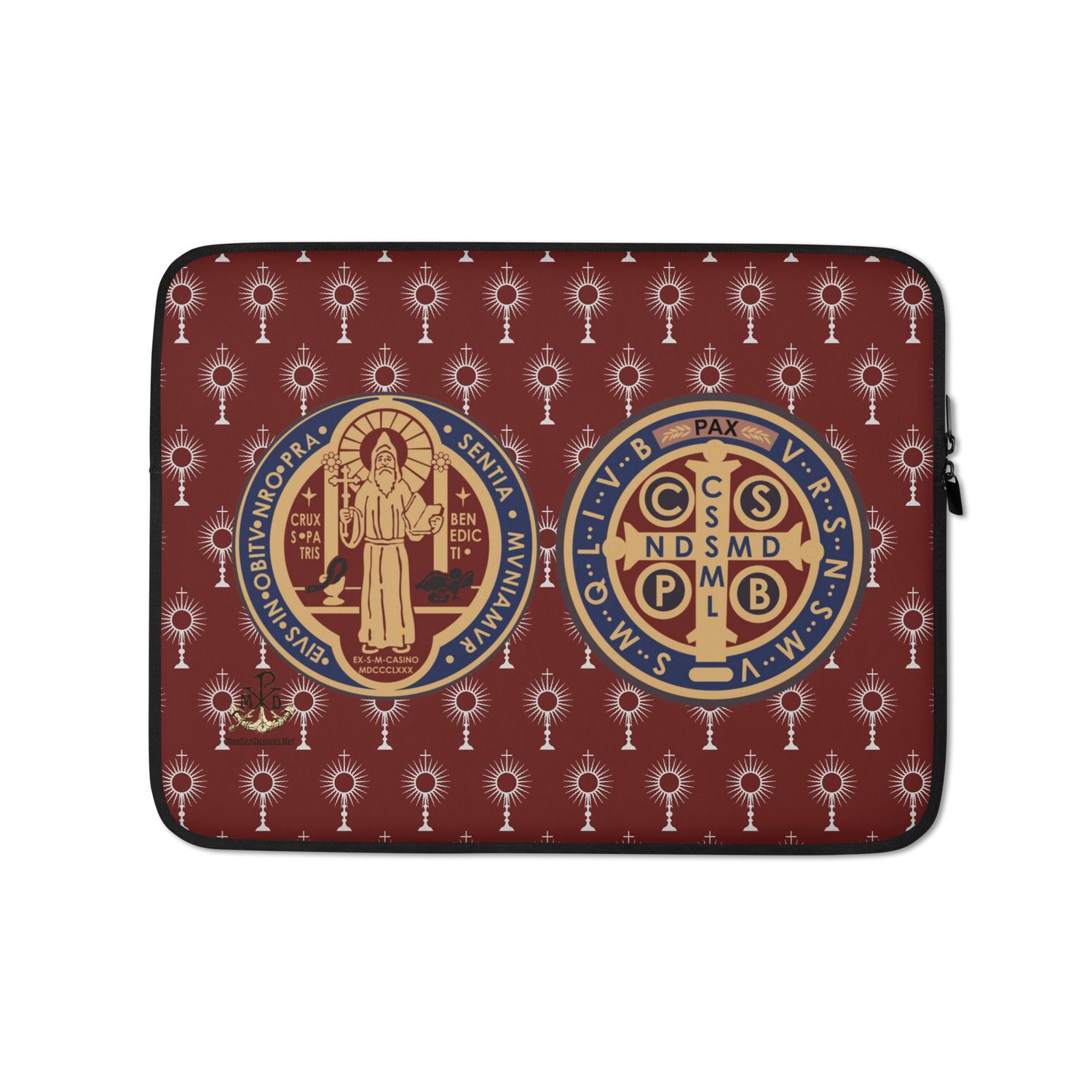 Laptop Sleeve - St. Benedict Medal