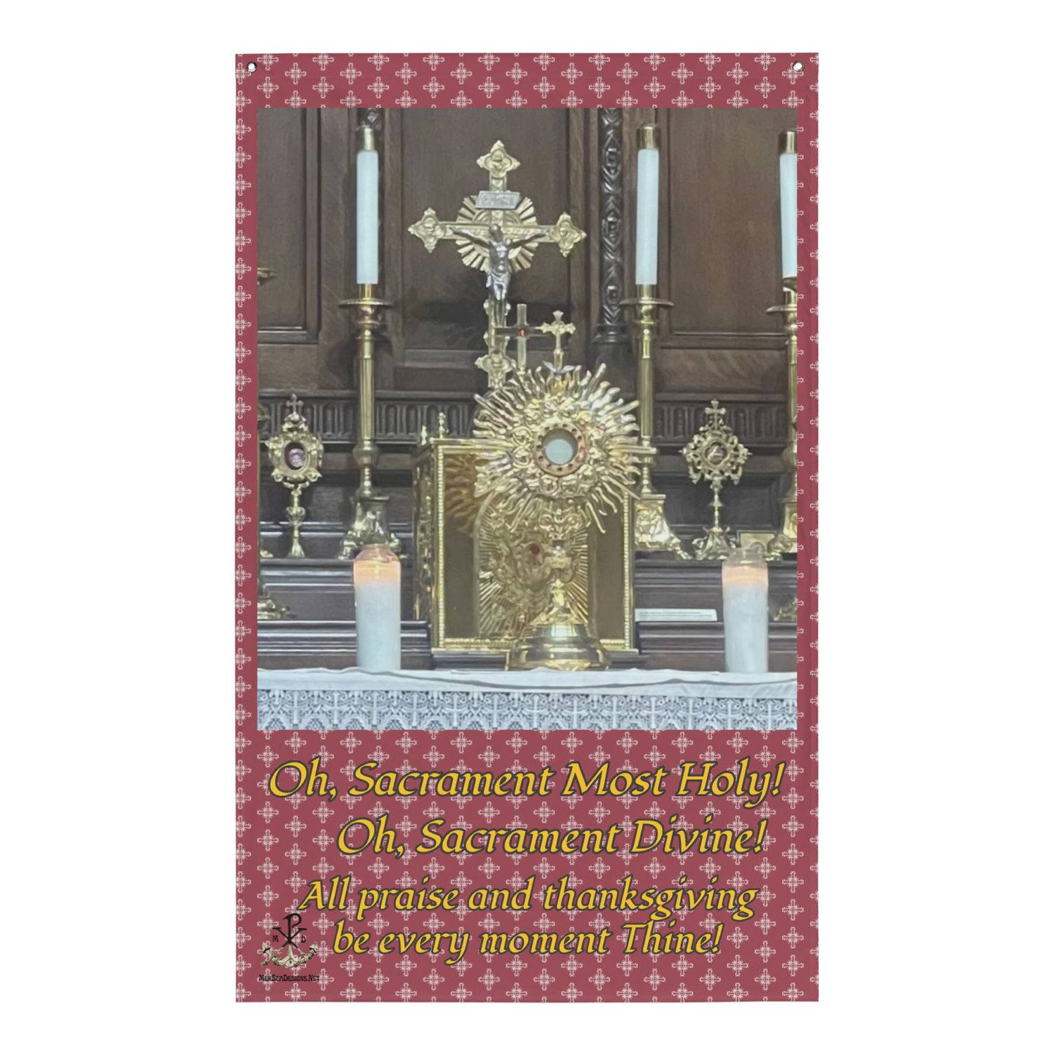 Flag - April - Blessed Sacrament