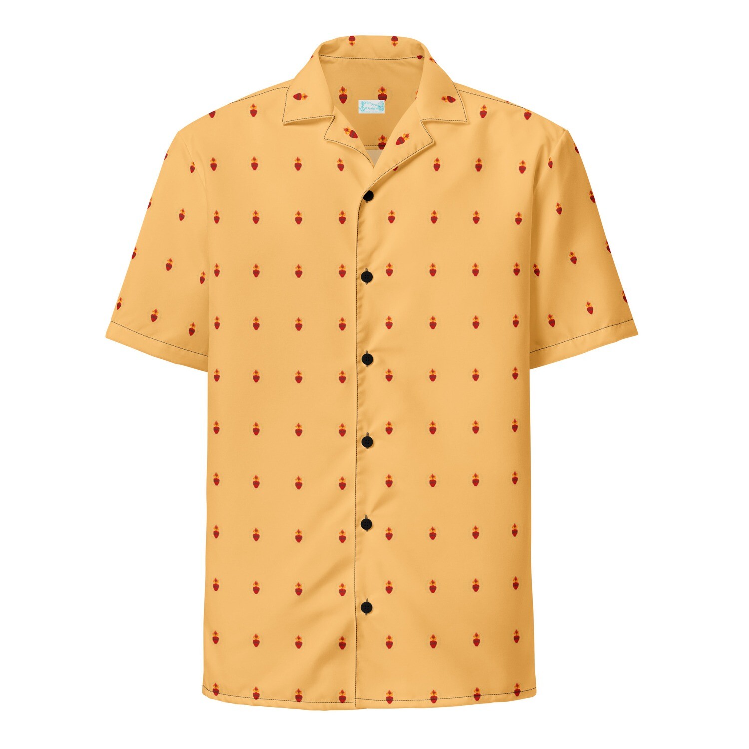 Button-Up Shirt -Sacred Heart - Tiny - Gold