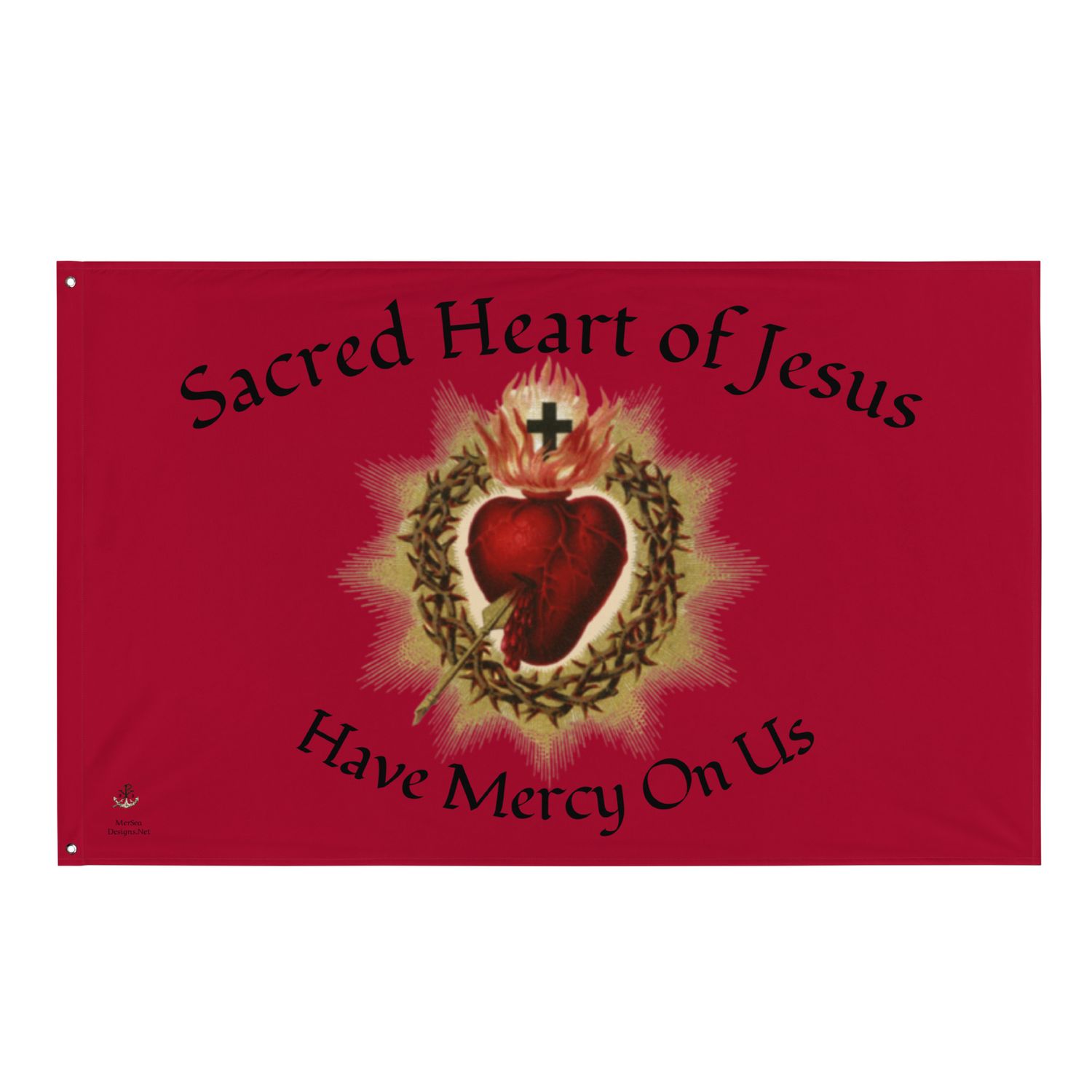 Flag - Sacred Heart - Red