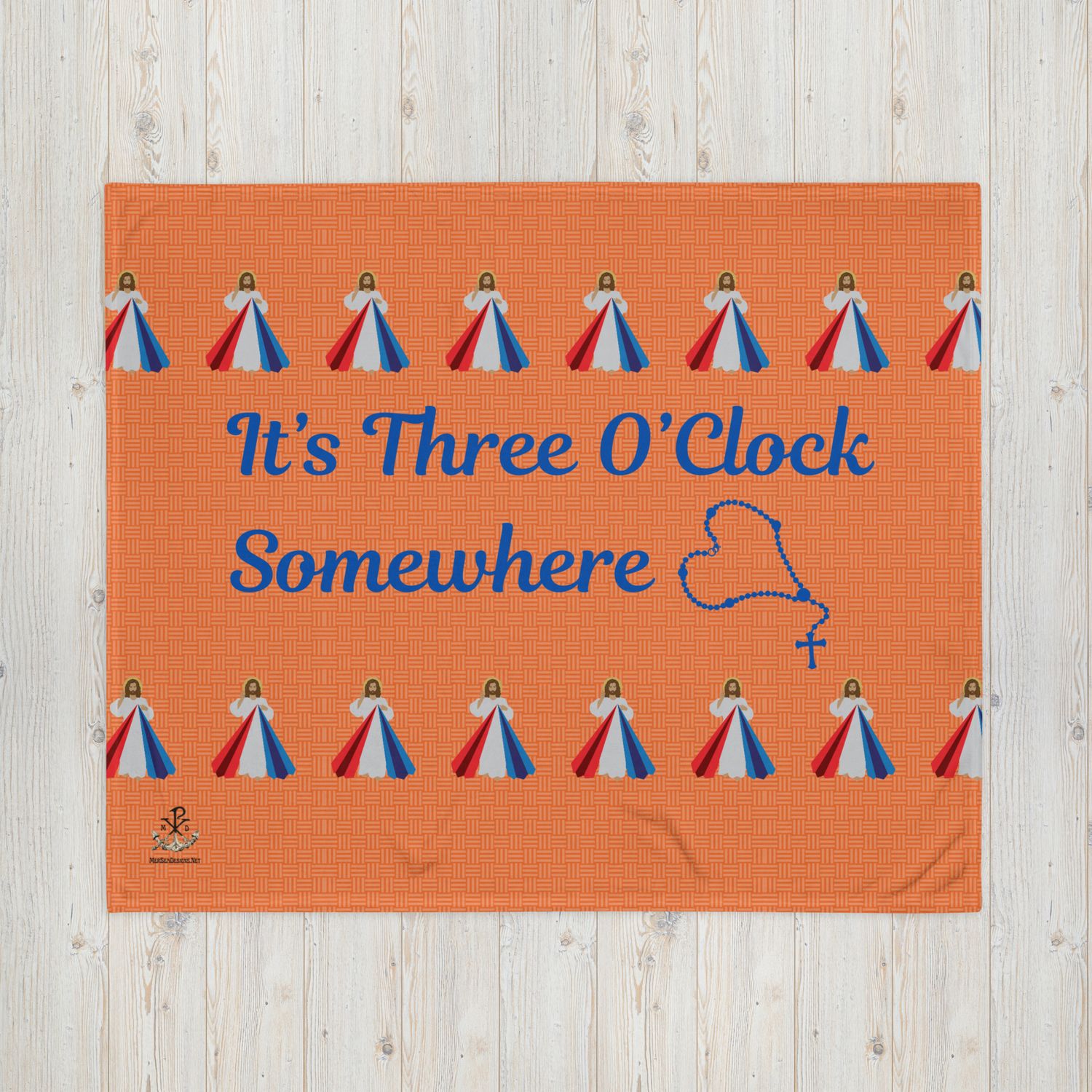 Throw Blanket - It's 3 O'Clock