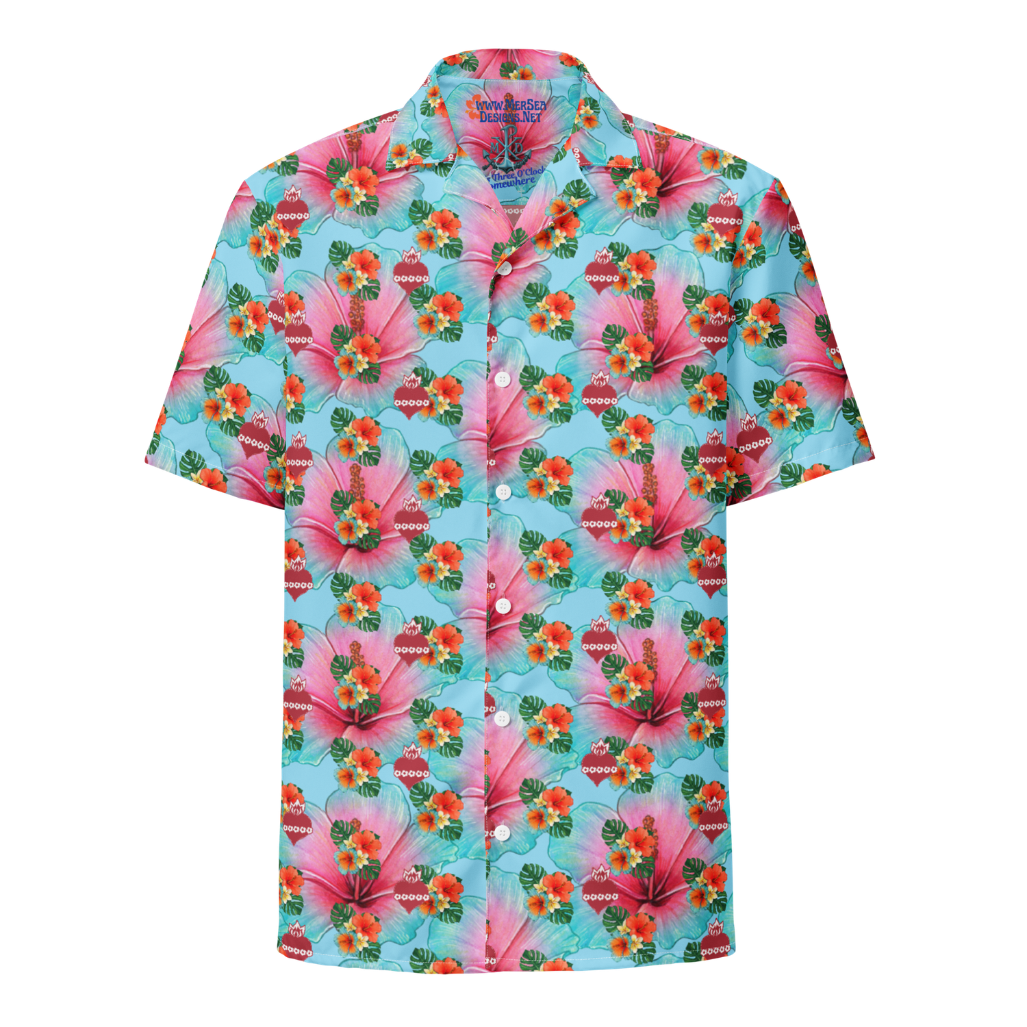 Button Up Shirt - IHM &amp; Hibiscus