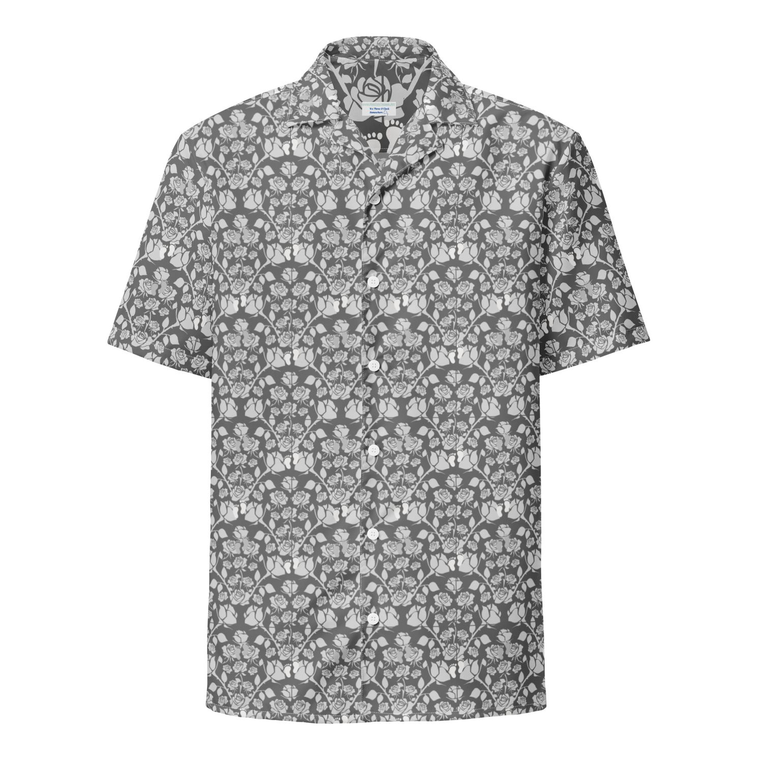 Button-Up Shirt Pro-Life - Gray