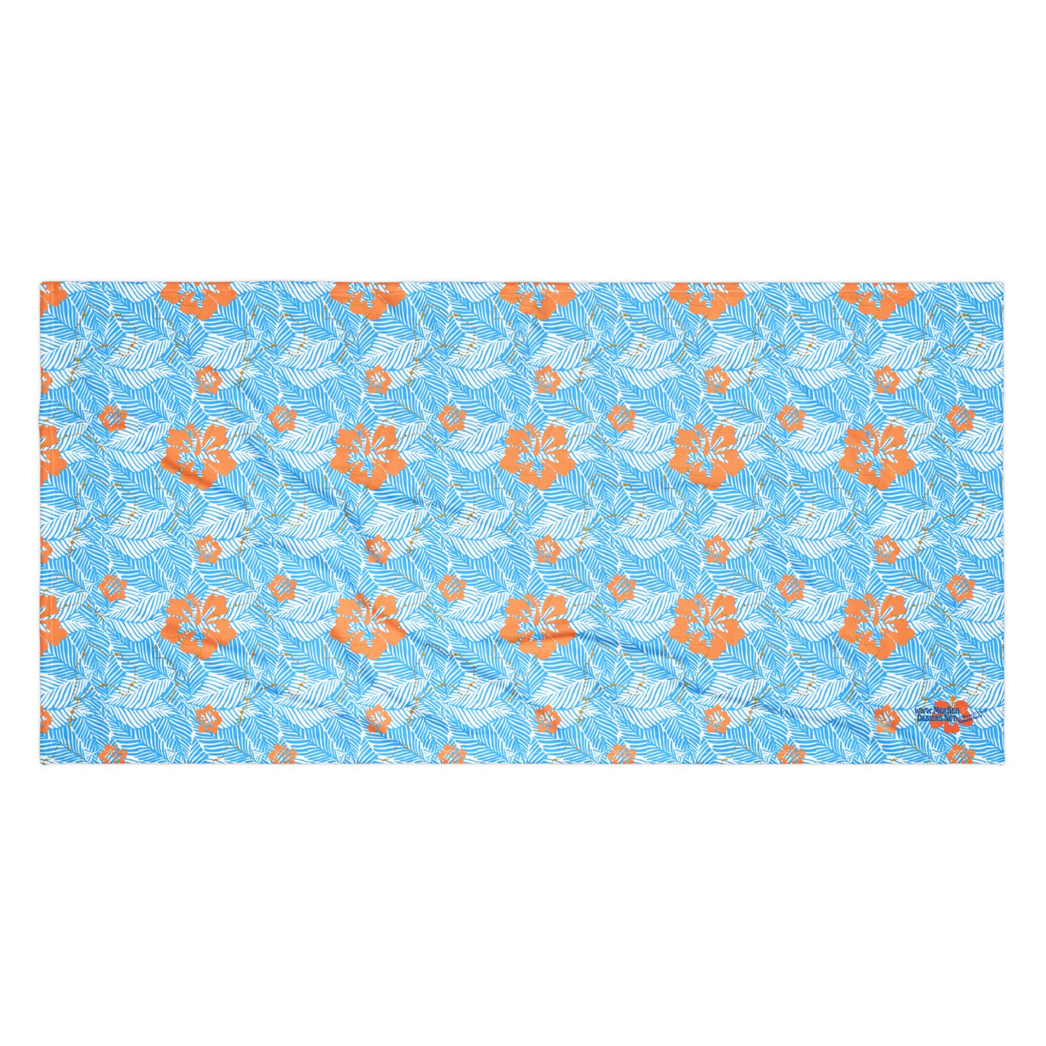 Beach/Pool Towel - Rosary &amp; Hibiscus