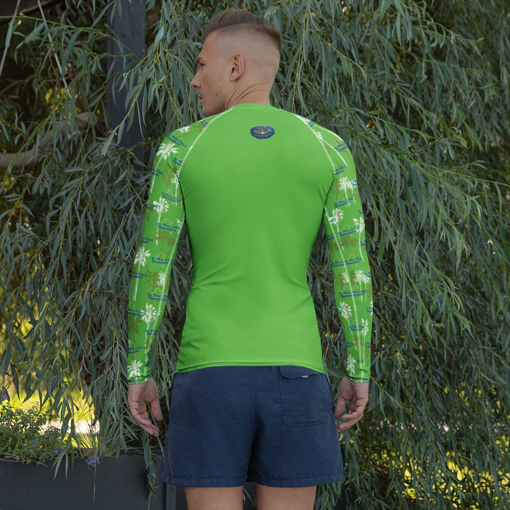 Swim - Long Sleeve Rash Guard - 3 O'Clock Somewhere - Green