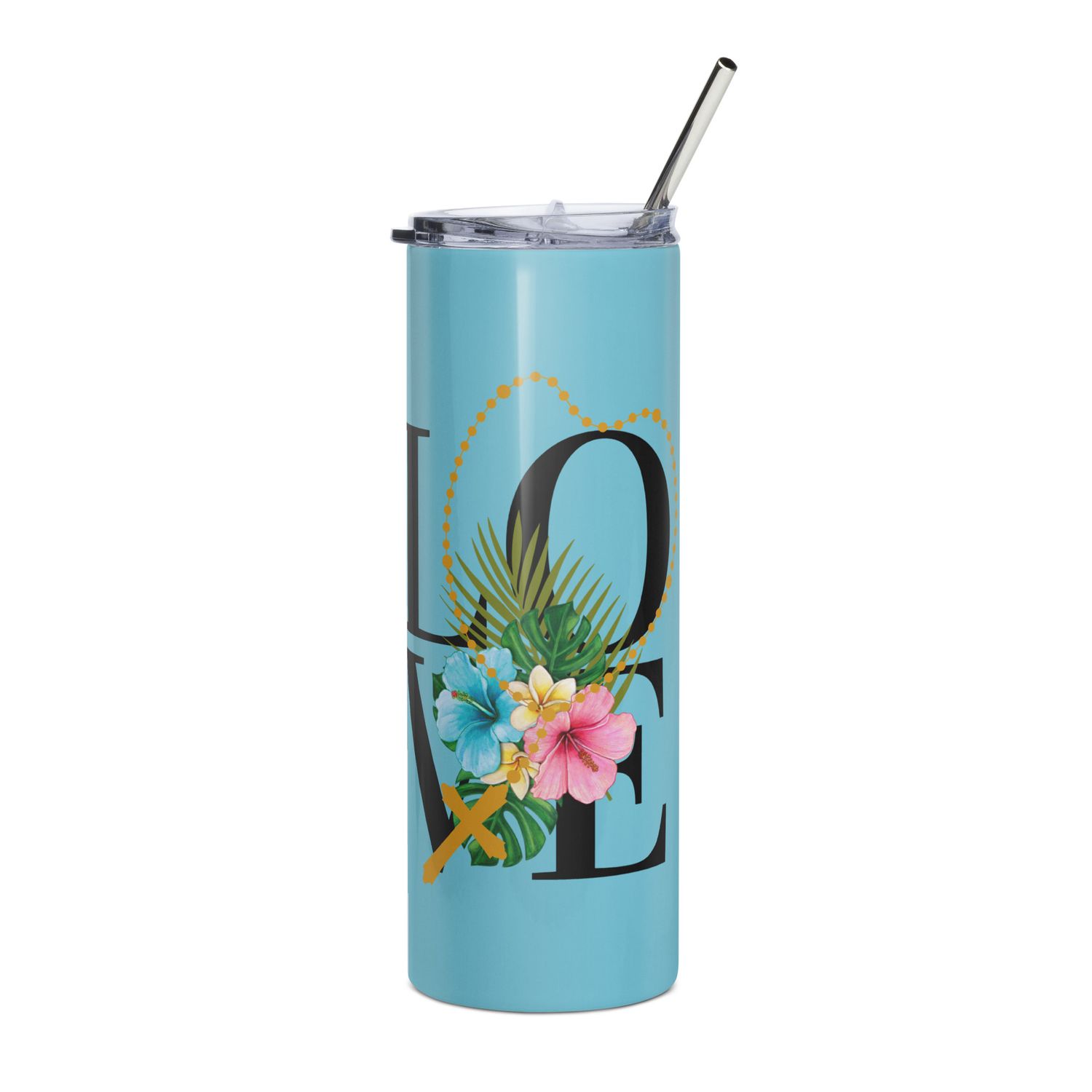 Stainless steel tumbler - Love