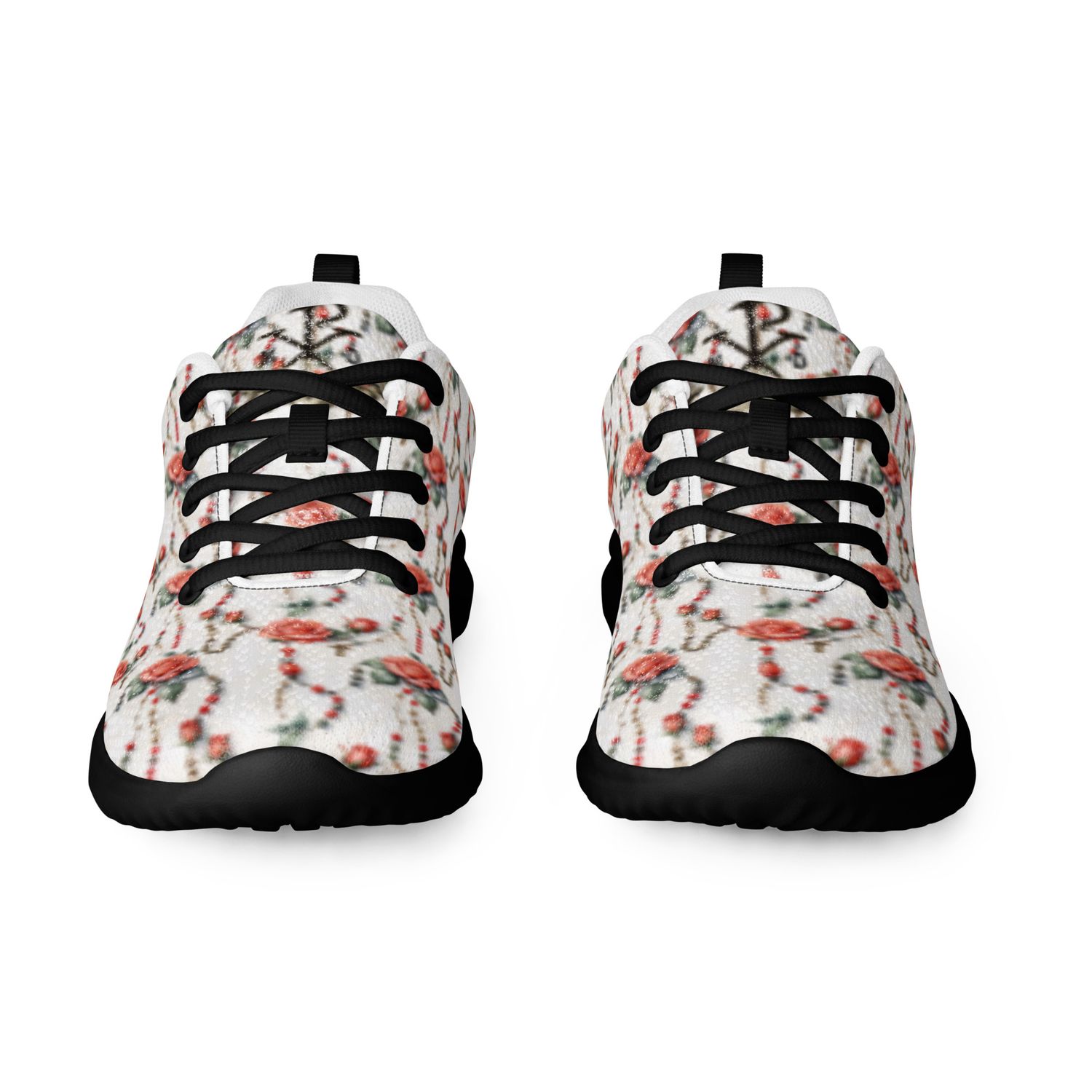 Shoes - Athletic - Roses &amp; Rosary - Light Print