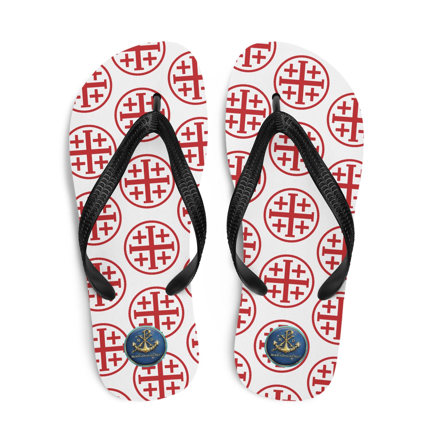 Sandals - Flip-Flops - Jerusalem Cross