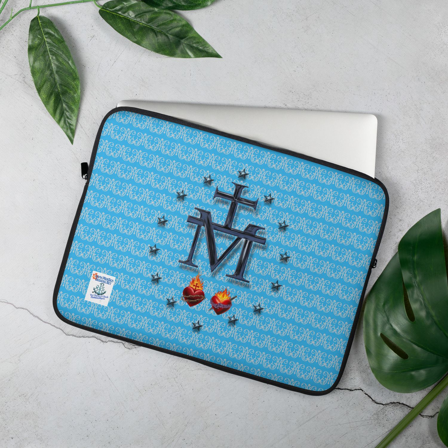 Laptop Sleeve - Miraculous Medal