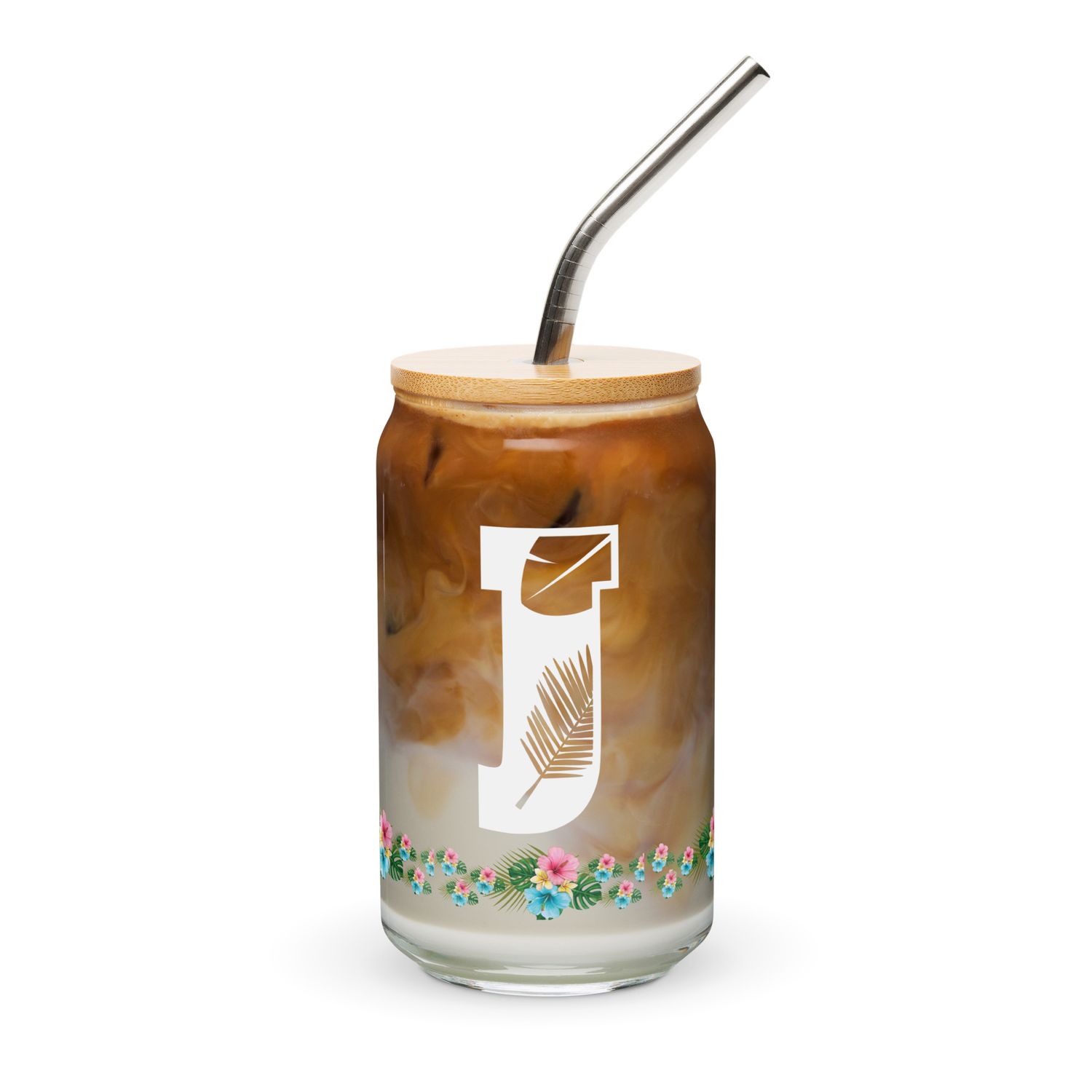 Can-shaped glass J