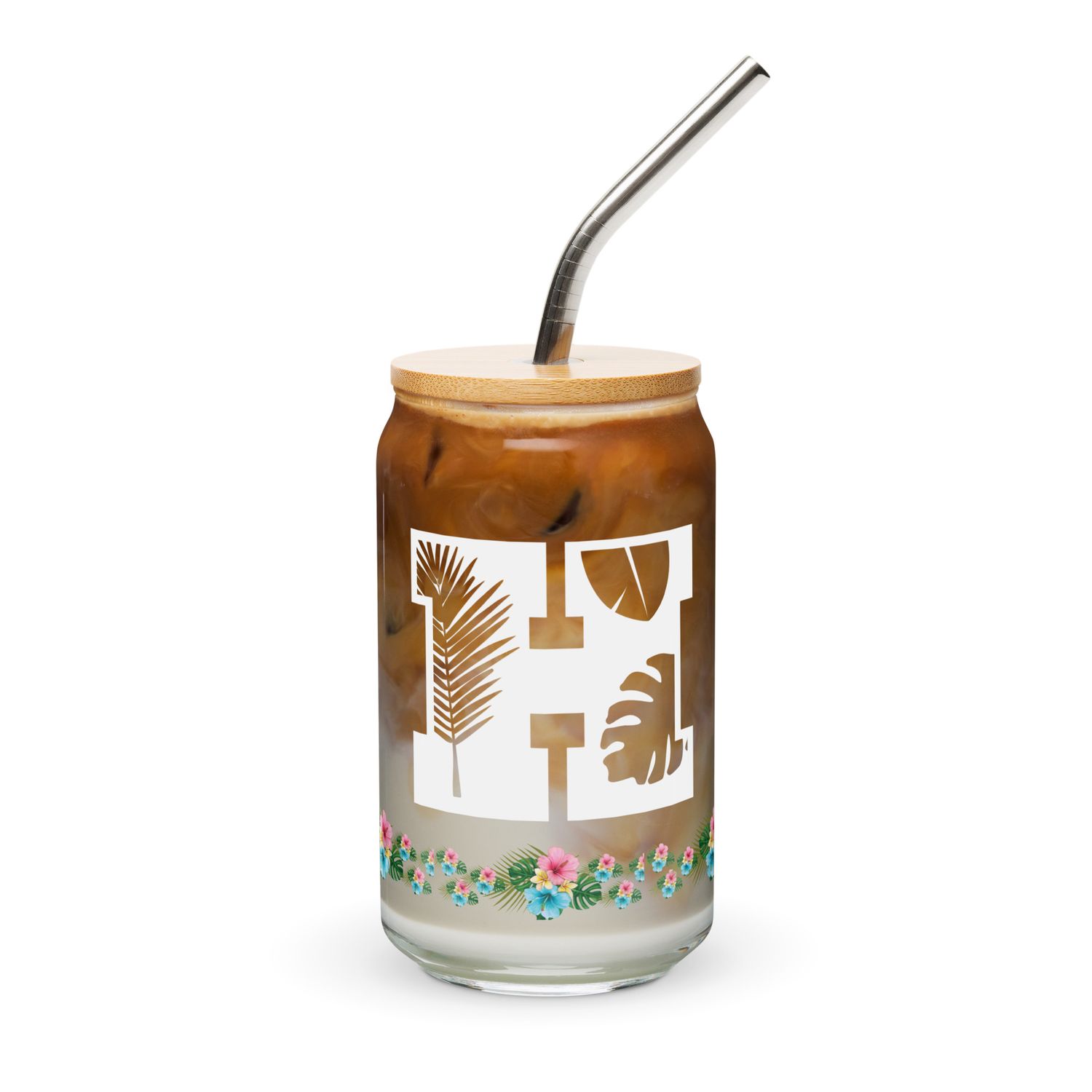 Can-shaped glass H