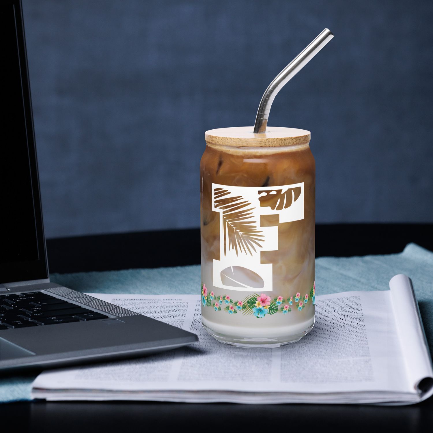 Can-shaped glass F