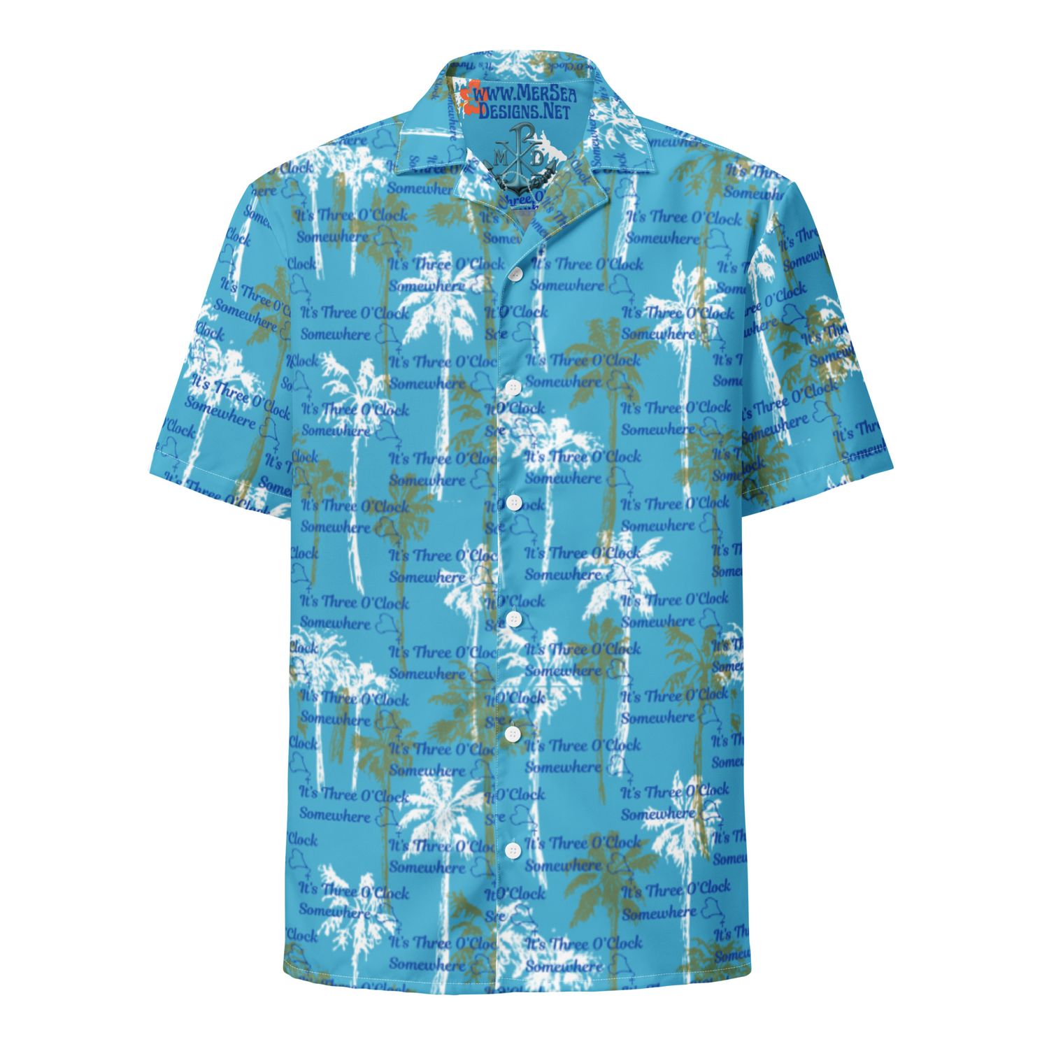 Button Up Shirt - Three O'Clock Somewhere