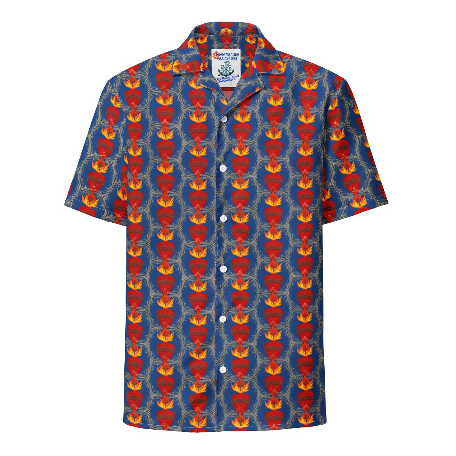 Button Up Shirt - Sacred Heart - Large