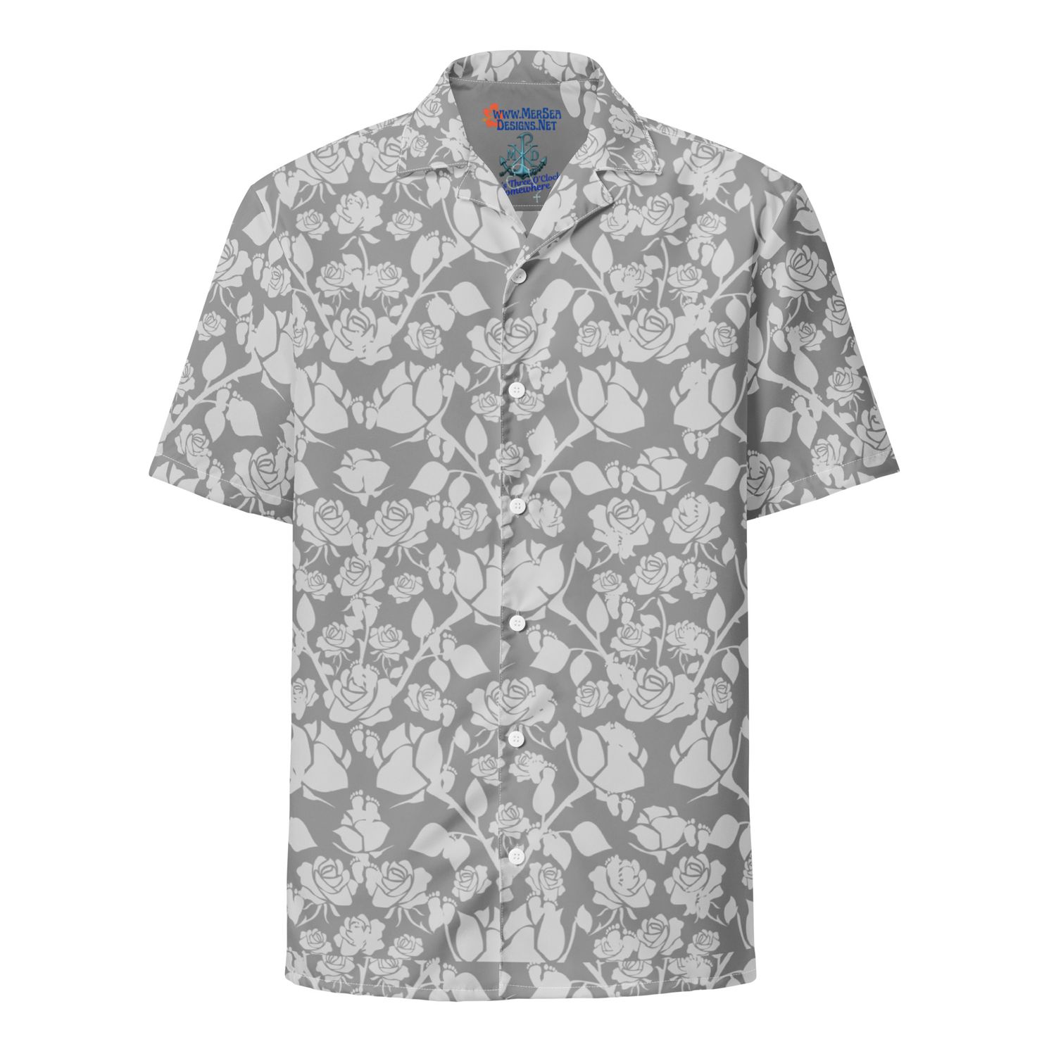 Button-Up Shirt Pro-Life - Gray