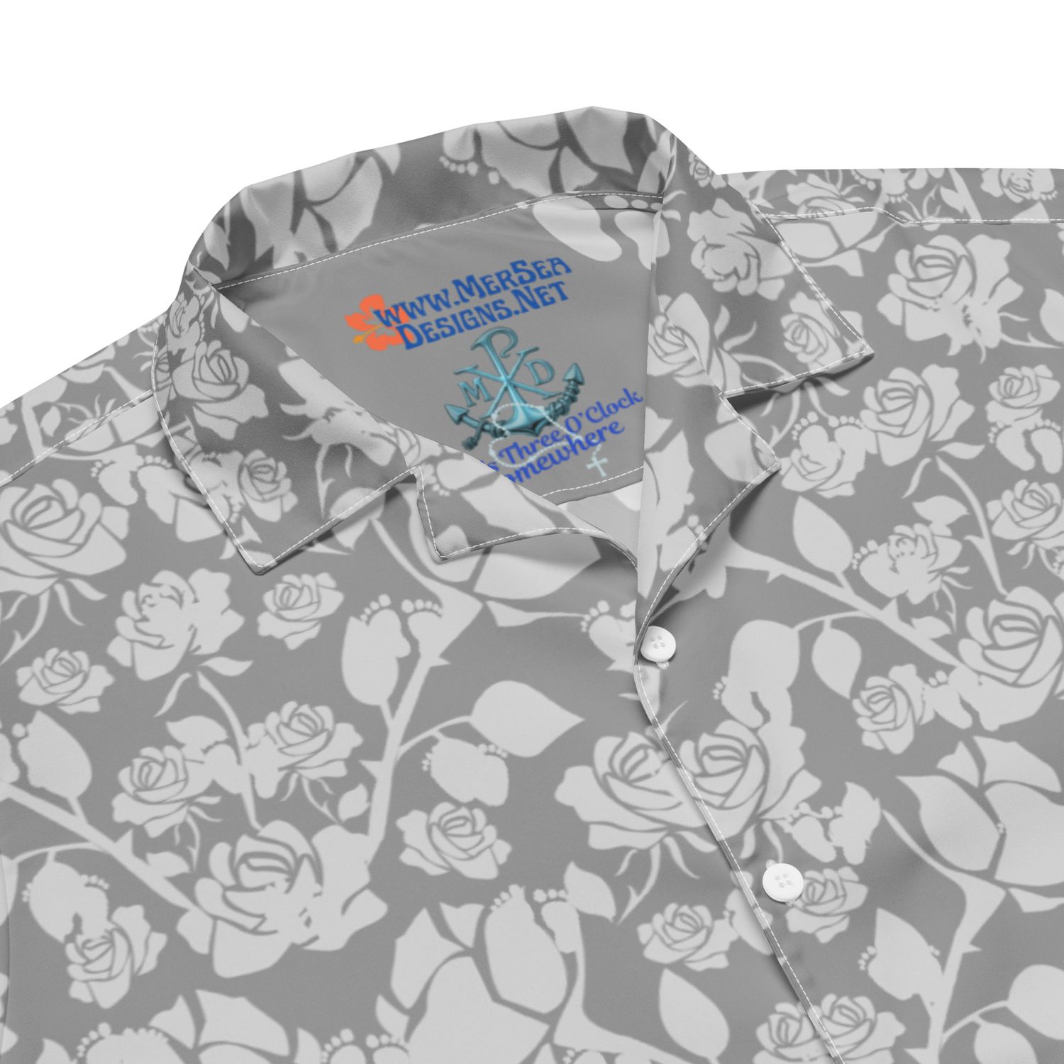 Button-Up Shirt Pro-Life - Gray