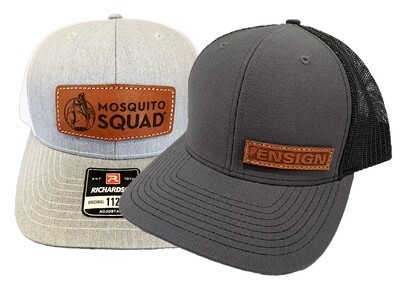 Richardson 112 + Leather Patch Trucker Cap