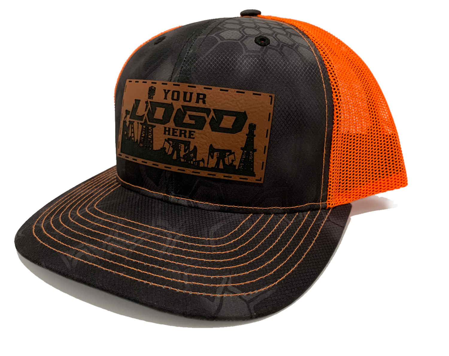 Richardson Printed Trucker Cap + QUICKPatch