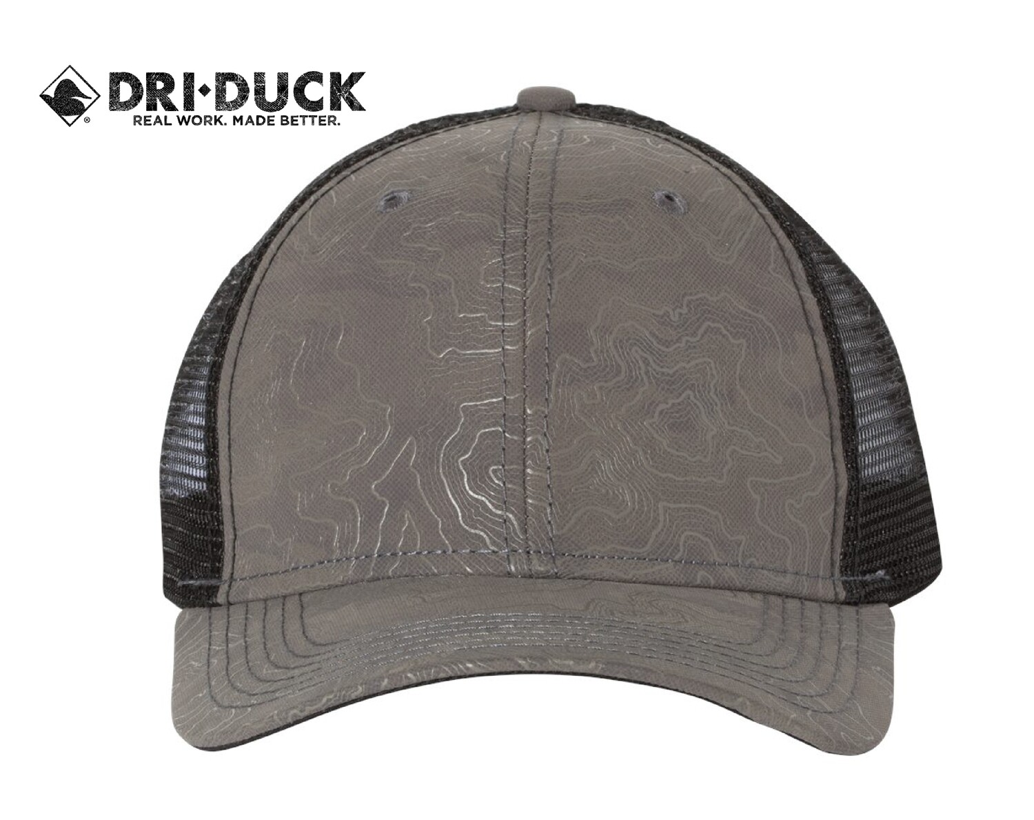 DriDuck Territory Topographic Trucker Cap