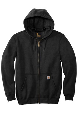 PRINTED Carhartt Midweight Hooded Zip-Front Sweatshirt