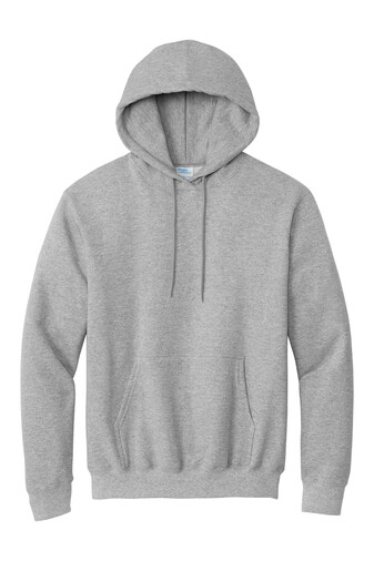 PRINTED Port &amp; Company Essential Fleece Pullover Hooded Sweatshirt
