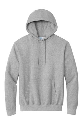 PRINTED Port &amp; Company Essential Fleece Pullover Hooded Sweatshirt