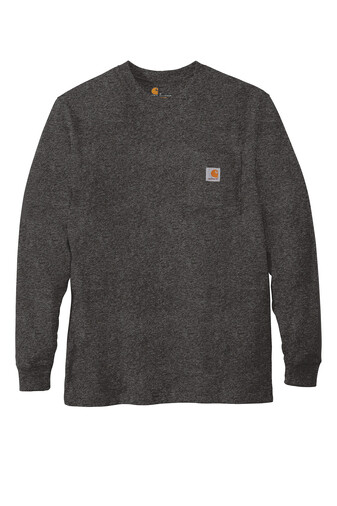 PRINTED Carhartt Workwear Pocket Long Sleeve T-Shirt