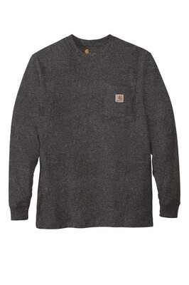 PRINTED Carhartt Workwear Pocket Long Sleeve T-Shirt