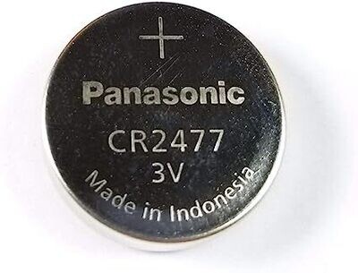 Panasonic CR2477 3v Litium Coin Cell Battery