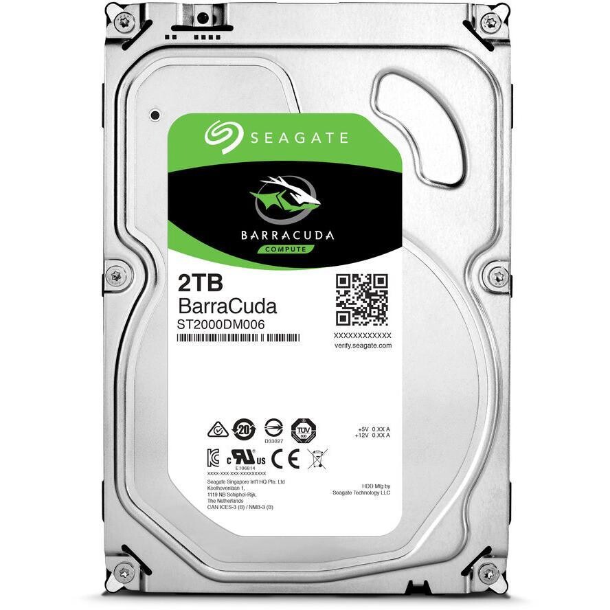 Seagate BarraCuda 2TB Internal Hard Drive HDD
