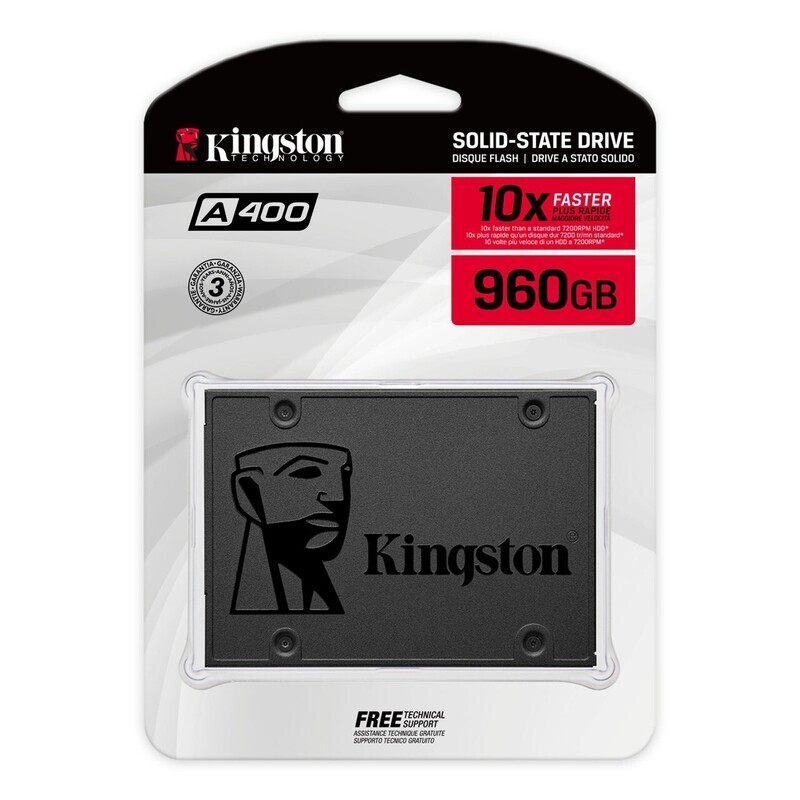 Kingston 960GB A400 SATA3 2.5" Internal SSD