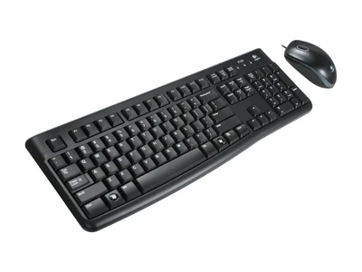 Logitech MK120 Corded Keyboard &amp; Mouse Combo Spanish