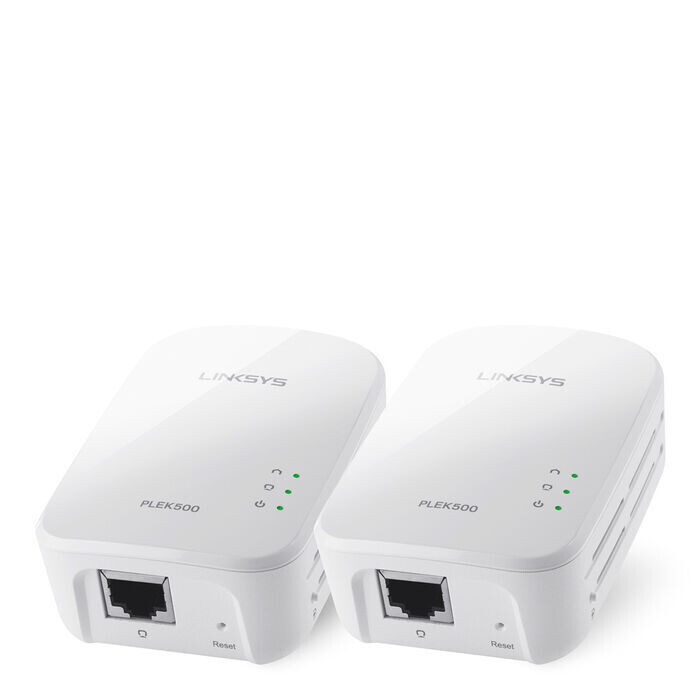 Linksys PLEK500 Powerline Wired Network Expansion Kit