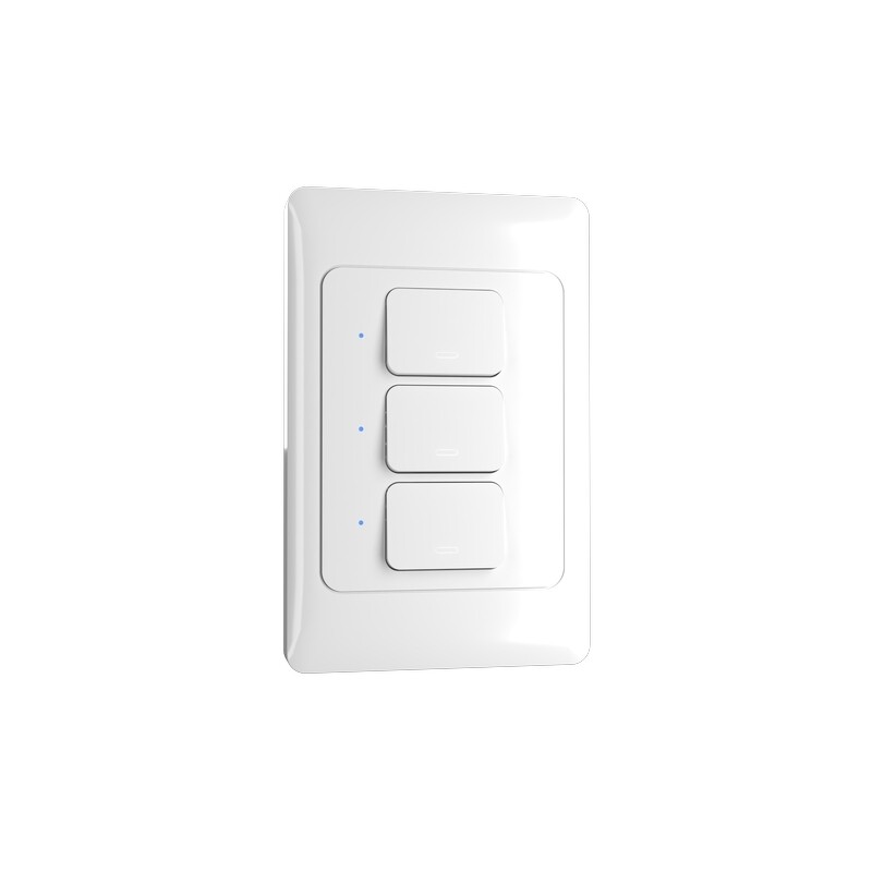 Nexxt NHE-T100 Smart Wi-Fi 3 circuit light switch