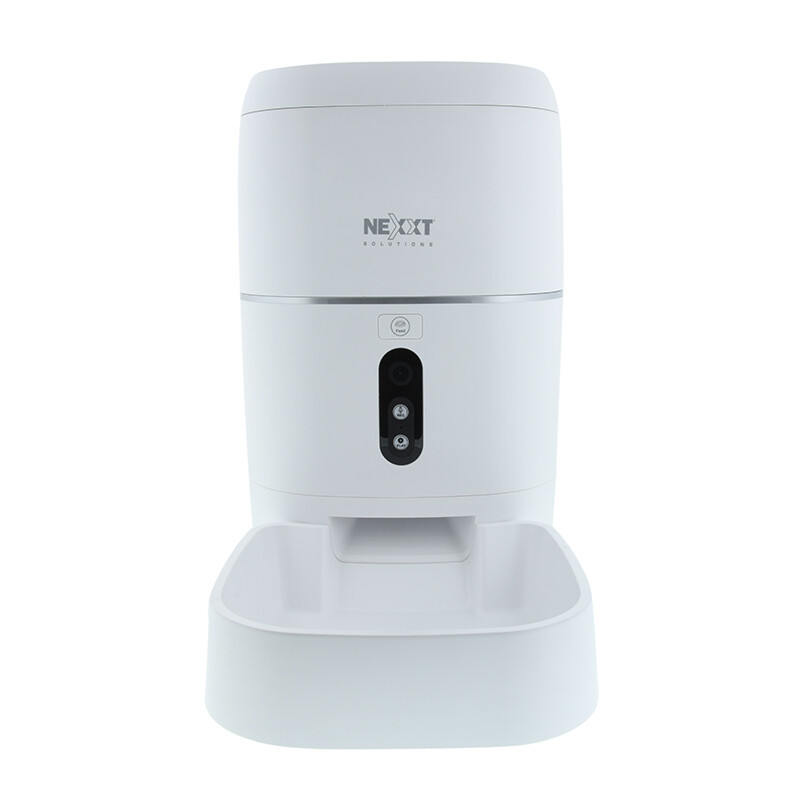 Nexxt NHAP610 Smart Automatic Pet Feeder W/1080p cam