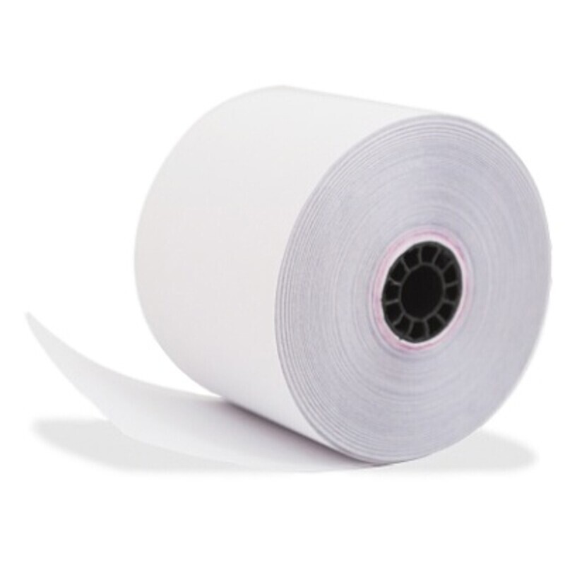 POS Receipt Paper Roll 1 Ply