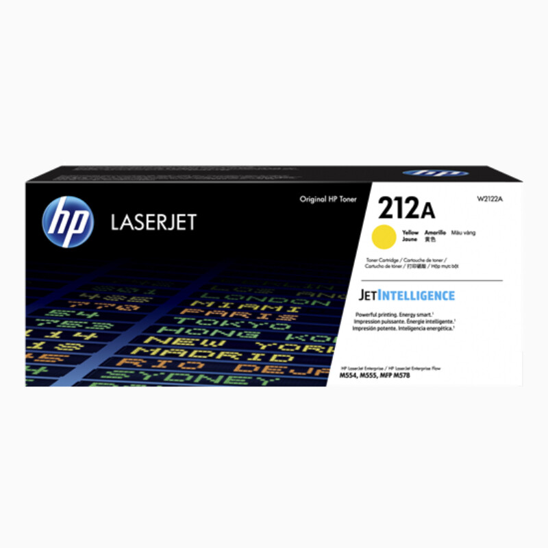 HP W2122A (212A) Yellow Genuine Ink Toner