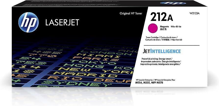 HP W2123A (212A) Magenta Genuine Ink Toner