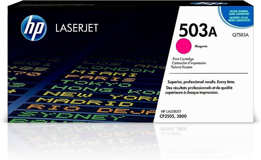 HP Q7583A (503A) Magenta Genuine Ink Toner