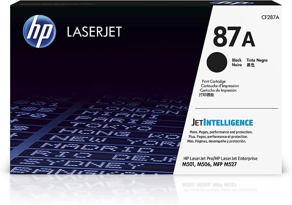HP CF287A (87A) Black Genuine Ink Toner