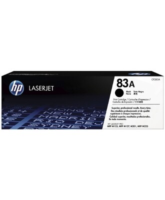 HP CF283A (83A) Black Genuine Ink Toner