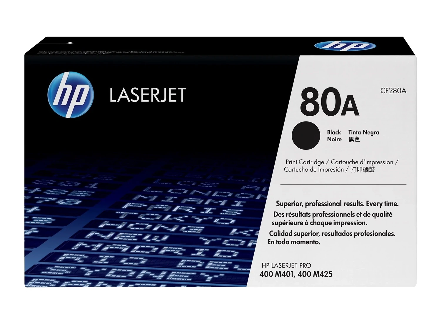 HP CF280A (80A) Black Genuine Ink Toner
