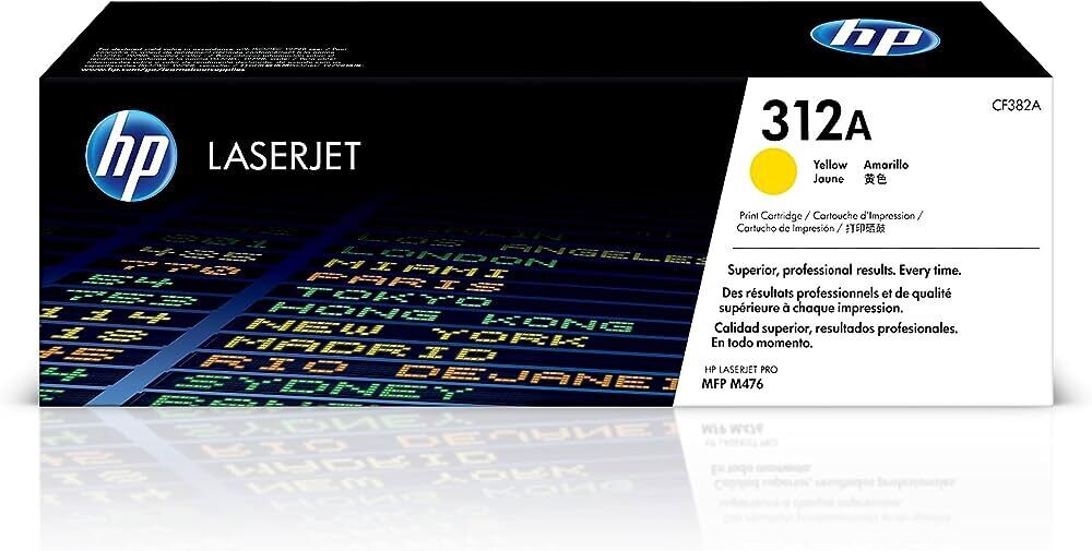 HP CF382A (312A) Yellow Genuine Ink Toner