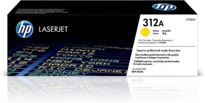 HP CF382A (312A) Yellow Genuine Ink Toner