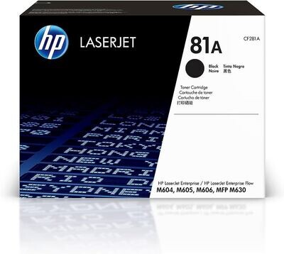 HP CF281A (81A) Black Genuine Ink Toner