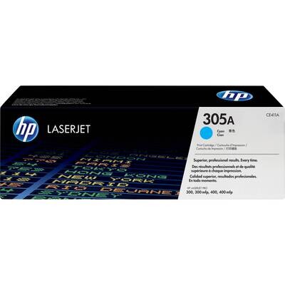 HP CE411A (305A) Cyan Genuine Ink Toner