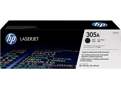 HP CE410A (305A) Black Genuine Ink Toner
