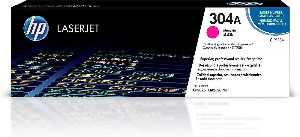 HP CC533A (304A) Magenta Genuine Ink Toner